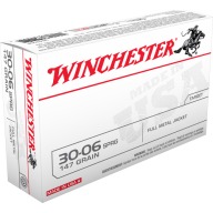 Product Name: WINCHESTER AMMO 30-06 SPR USA TGT 147gr FMJ 20/bx 10/cs