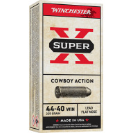 Product Name: WINCHESTER AMMO 44-40 WINCHESTER COWBOY 225gr LEAD-FN 50/bx 10/cs