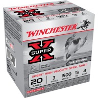 Product Name: WINCHESTER XPERT STEEL HV 20ga 3in 7/8oz #4 25/b 10/c