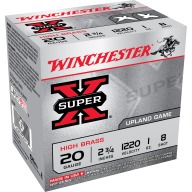 Product Name: WINCHESTER AMMO 20ga 2.75 1oz SUP-X UPLAND HB 8 25b 10c