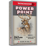 WINCHESTER AMMO 243 WINCHESTER SUPER-X 100gr PP 20/bx 10/cs