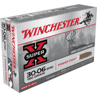 Product Name: WINCHESTER AMMO 30-06 SUPER-X 180gr PP 20/bx 10/cs