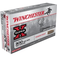 Product Name: WINCHESTER AMMO 300 WINCHESTER MAG 180gr PP 20/bx 10/cs
