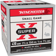 Product Name: WINCHESTER AMMO 410ga 2.5 1245fp 1/2oz #7.5 HB 25/bx 10/cs