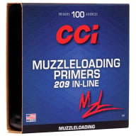 CCI PRIMER 209 MUZZLE- LOADING 100/BOX