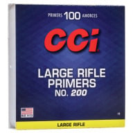 CCI PRIMER 200 LARGE RIFLE 1000/BOX