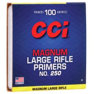 CCI PRIMER 250 LARGE RIFLE MAGNUM 1000/BOX