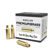 Nosler Brass 7mm Remington SA Ultra Unprimed Box of 25