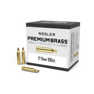 Nosler Brass 17 Remington Unprimed Box of 100