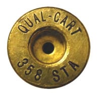 Quality Cartridge Brass 358 STA Unprimed Bag of 20