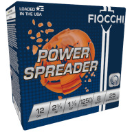Product Name: FIOCCHI AMMO 12ga SPREADER 1-1/8oz 1250fps #8 250/cs
