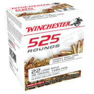 WINCHESTER AMMO 22LR 36gr COPPER PLATED HP 525/bx 10/cs