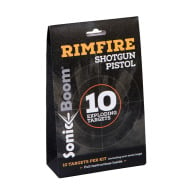 Sonic Boom Exploding Rimfire Target Kit Pack of 10