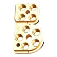 Product Name: Dillon XL 650 / XL 750 Toolhead Gold Anodized Aluminum