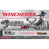 Product Name: WINCHESTER AMMO 308 WINCHESTER DEER- SEASON 150gr EP 20/b 10/c