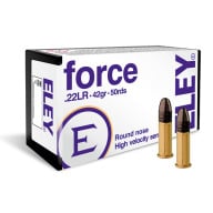 Product Name: ELEY AMMO 22LR 42gr LDRN FORCE S/A 50/bx 100/cs