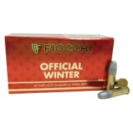 Product Name: FIOCCHI AMMO 22LR WINTER MATCH 40gr RN 1070fps 50b 100c