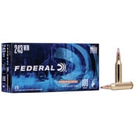 FEDERAL AMMO 243 WINCHESTER 100gr SP (P/S) 20/bx 10/cs