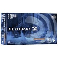 FEDERAL AMMO 308 WINCHESTER 180gr SP (P/S) 20/bx 10/cs