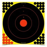 BIRCHWOOD-CASEY SHOOT-NC 17.25" ROUND BULLSEYE 5/PKG 6/CS