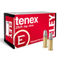 Product Name: ELEY AMMO 22LR 40gr LDFN TENEX EPS RIFLE 50b 100c
