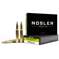 Product Name: NOSLER AMMO 30-06 180gr BallisticTip 20/bx 10/cs