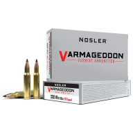NOSLER AMMO 308 WINCHESTER 110gr FB TIPPED VARM. 20/b 10/c