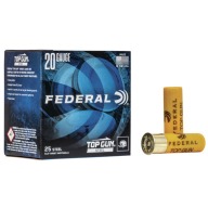 Product Name: FEDERAL TOP GUN 20ga 7/8oz STEEL SHOT #7.5 250/cs