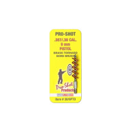 PRO SHOT 9MM PISTOL BRUSH BRONZE/BRASS CORE 12/CS