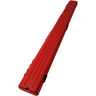 MTM GUN CLEANING ROD CASE RED HOLDS 4 47" RODS 3/C