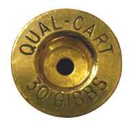 Quality Cartridge Brass 30 Gibbs Unprimed Bag of 20