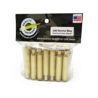 Quality Cartridge Brass 308 Norma Mag Unprimed Bag of 20