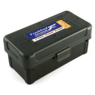 Frankford Arsenal Plastic Hinge-Top Ammo Box #504 50 Rounds