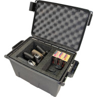 MTM TACTICAL HANDGUN CASE 4-GUN DARK GREY 4/CS