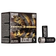 Product Name: FEDERAL AMMO 12ga 2.75" BL-CD 1500fps 1-1/8 #4 25bx 10c