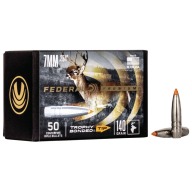 Product Name: FEDERAL 7MM(.284) 140gr TROPY BONDED TIP BULL 50/bx 4/c