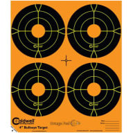 Caldwell Orange Peel Targets 4" Bullseye Pack of 10