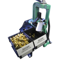 InLine Fabrication Case Ejector System for RCBS Rockchucker SS (7/8" holes) w/ 2 Bins