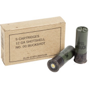 Product Name: WINCHESTER AMMO 12ga 2.75" 9 PEL 00 BUCK MIL-SPEC 5/box