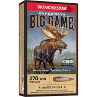 Product Name: WINCHESTER AMMO 270 WINCHESTER 150gr ACCUBOND-EBGLR 20b 10c