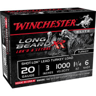 Product Name: WINCHESTER AMMO 20ga 3" 1-1/4oz #6 LONG BEARD 10/bx 10/cs