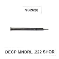 Product Name: LEE SPARE DECP MANDREL .222 SHORT **NS2620**