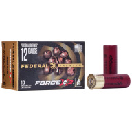 FEDERAL BUCK 12ga 2-3/4 00 9pellet FORCE X2 10bx 5cs