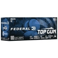 FEDERAL TOP GUN 12ga 2-3/4" 1-1/8oz 3DR 7.5 200/CS