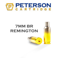 PETERSON BRASS 7MM BR REMINGTON UNPRIMED 50/bx