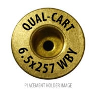 QUALITY CARTRIDGE BRASS 6.5-257 WEATHERBY MAG UNPRIMED 20/BAG