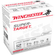WINCHESTER SUPER-TGT 12ga 2.75d 1-1/8 #8 200/cs