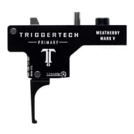 TriggerTech Weatherby Mark V Primary PVD Black Flat 1.5-4.0 lb Trigger