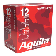 Product Name: AGUILA 12ga 2.75" 1-1/4oz 1330fps #6 25/bx 10/cs