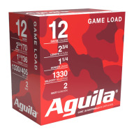Product Name: AGUILA 12ga 2.75" 1-1/4oz 1330fps #2 25/bx 10/cs